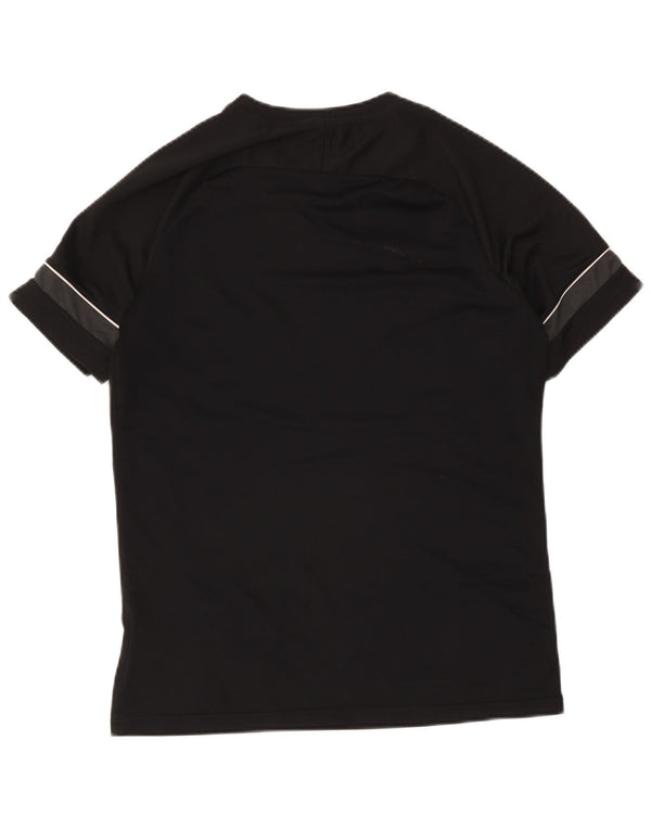Camiseta Nike Masculina Dri Fit Graphic Top Grande Preto Colorblock Poliéster