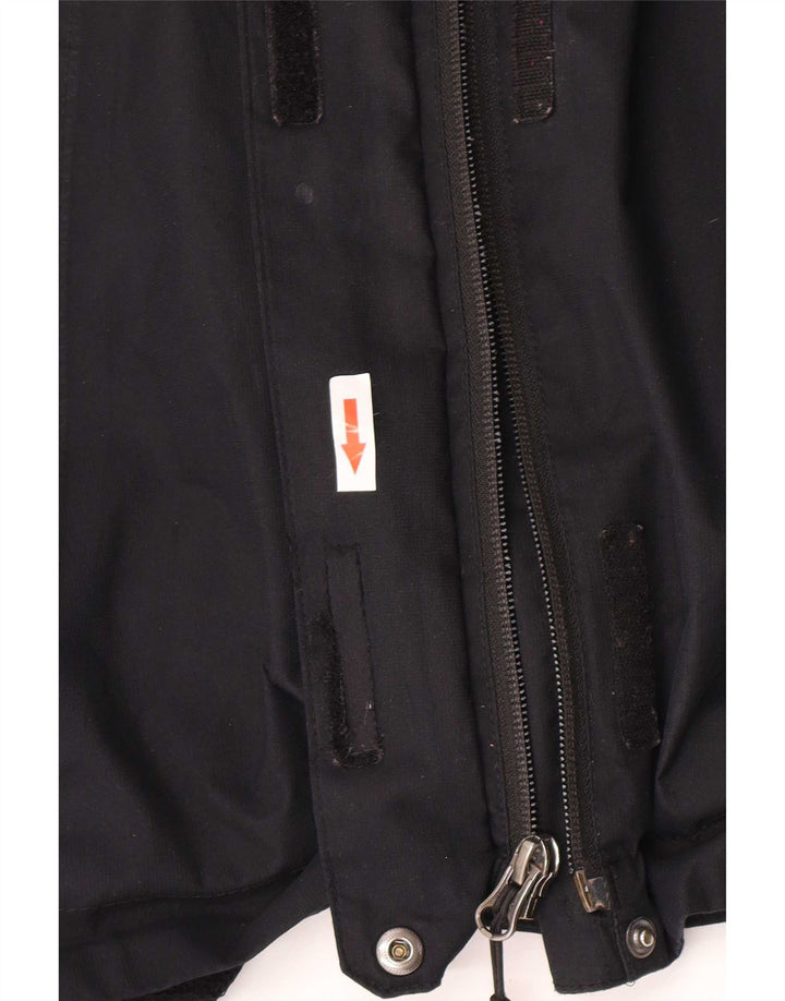 Jaqueta de chuva feminina The North Face UK 14 poliéster preto médio