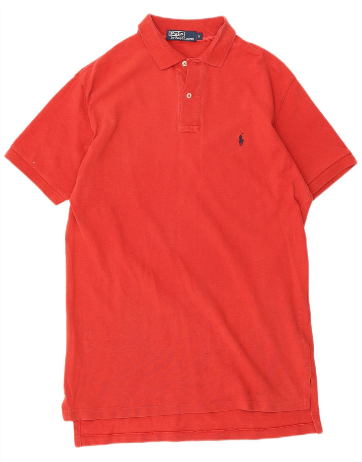 Camisa polo masculina POLO RALPH LAUREN algodão vermelho médio