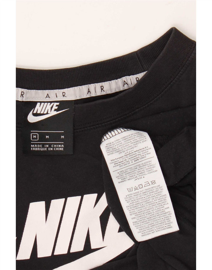 Camiseta Nike Feminina Graphic Top UK 14 Médio Algodão Preto