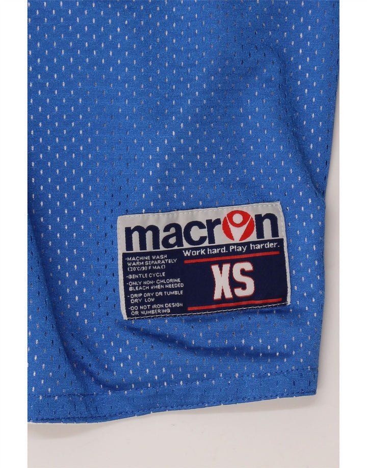 Shorts esportivos masculinos MACRON XS azul