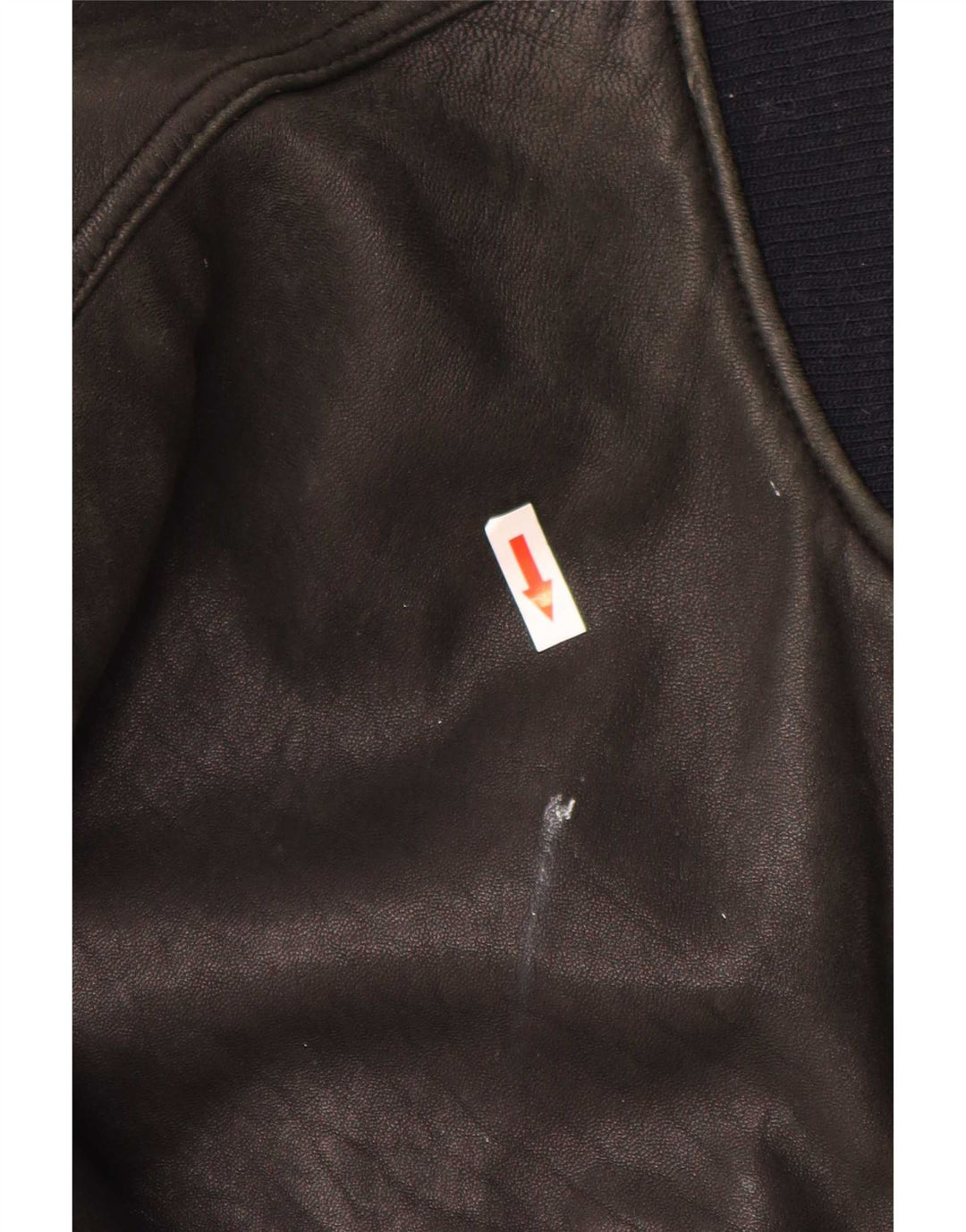 Jaqueta de couro masculina Trapper IT 54 2XL preta