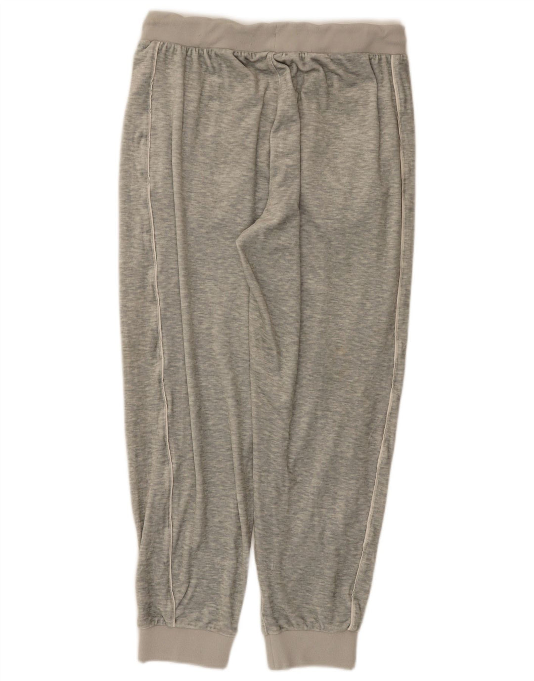 Fila Mens Velour Tracksuit Calças Joggers Cinza Médio Poliéster Flecked