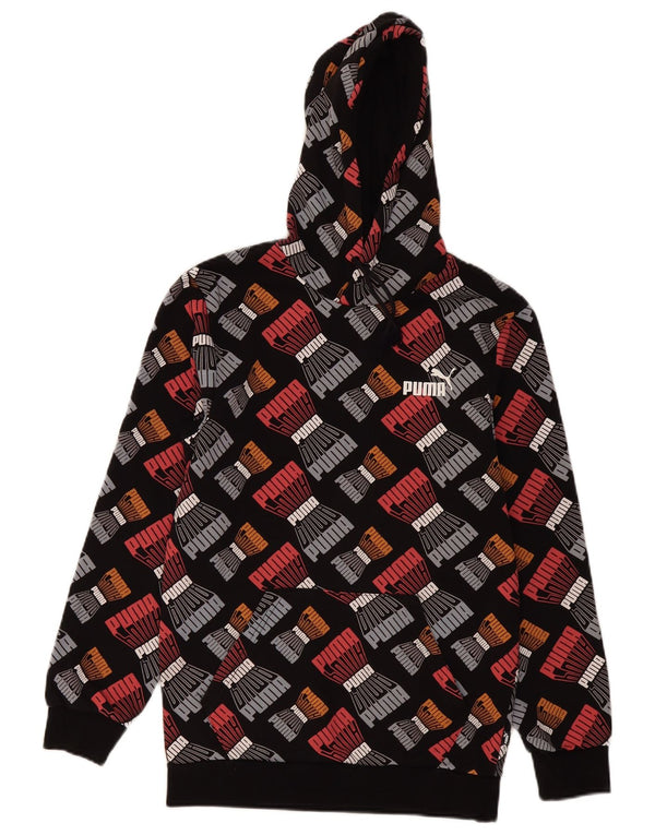 PUMA Mens Graphic Hoodie Jumper XS Algodão Multicolorido