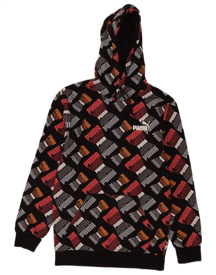 PUMA Mens Graphic Hoodie Jumper XS Algodão Multicolorido