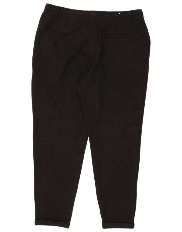 Calça de treino masculina Zara XL preto poliéster