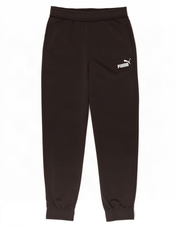 Calça de treino masculina Puma Joggers médio preto poliéster