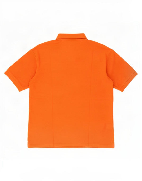 Camisa polo masculina Fila IT 52 grande algodão laranja