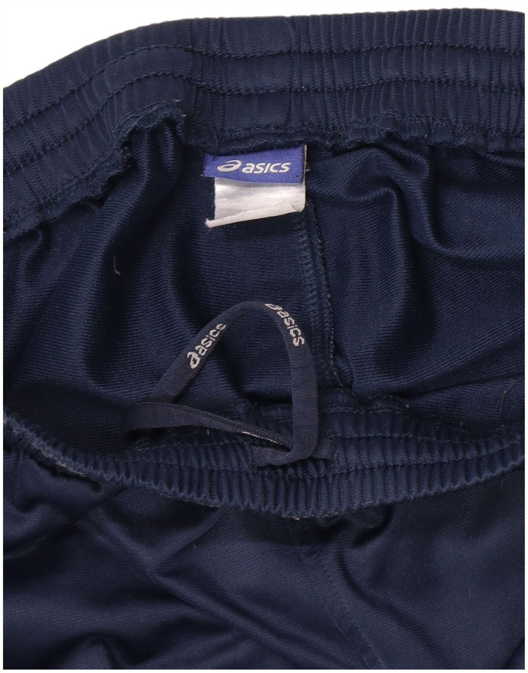 Calças de treino Asics Boys 13-14 anos grandes azul marinho poliéster