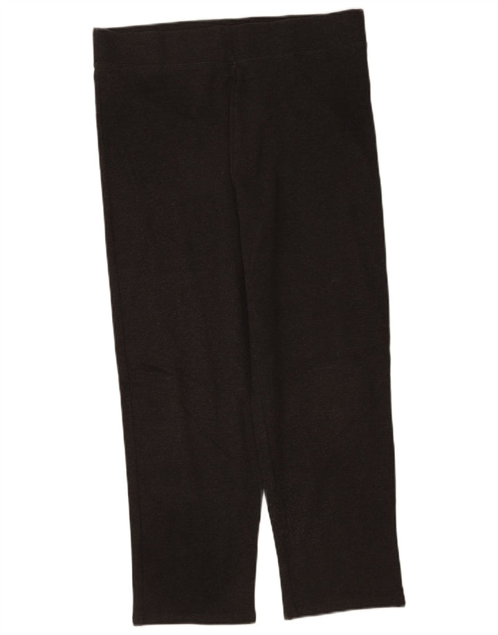 Leggings femininas Marks & Spencer Reino Unido 14 grande algodão cinza