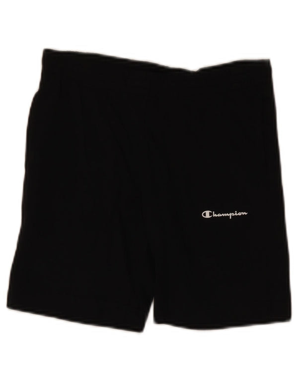 Shorts esportivos Champion Boys 3-4 anos 2XS algodão preto