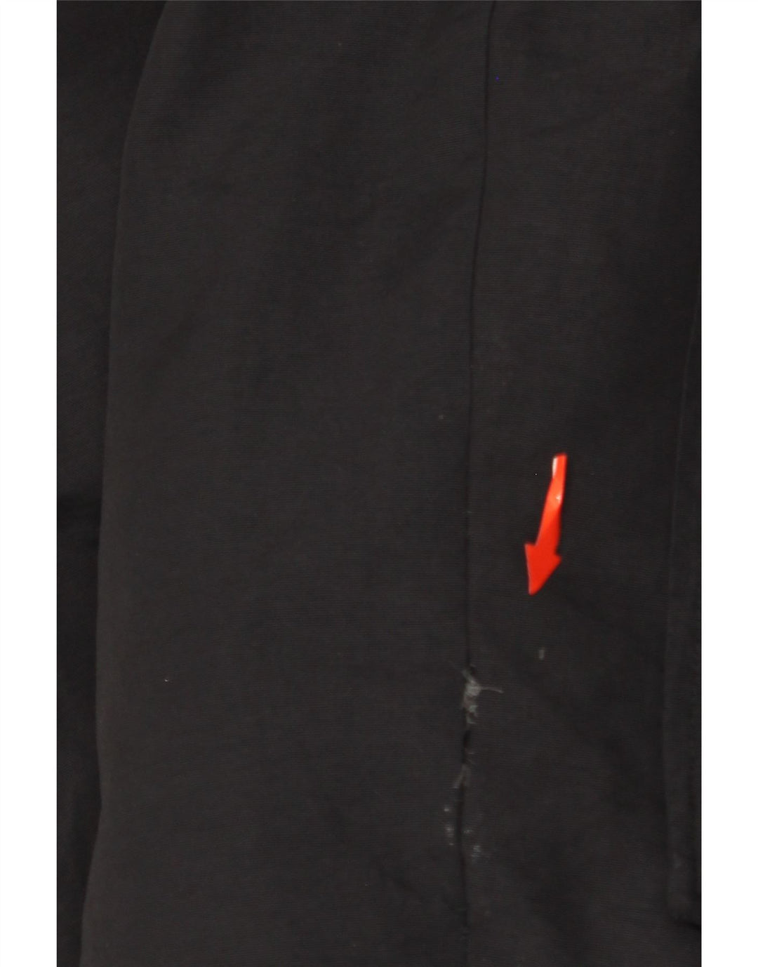 Jaqueta Parka masculina AESSE com capuz UK 40 grande preta