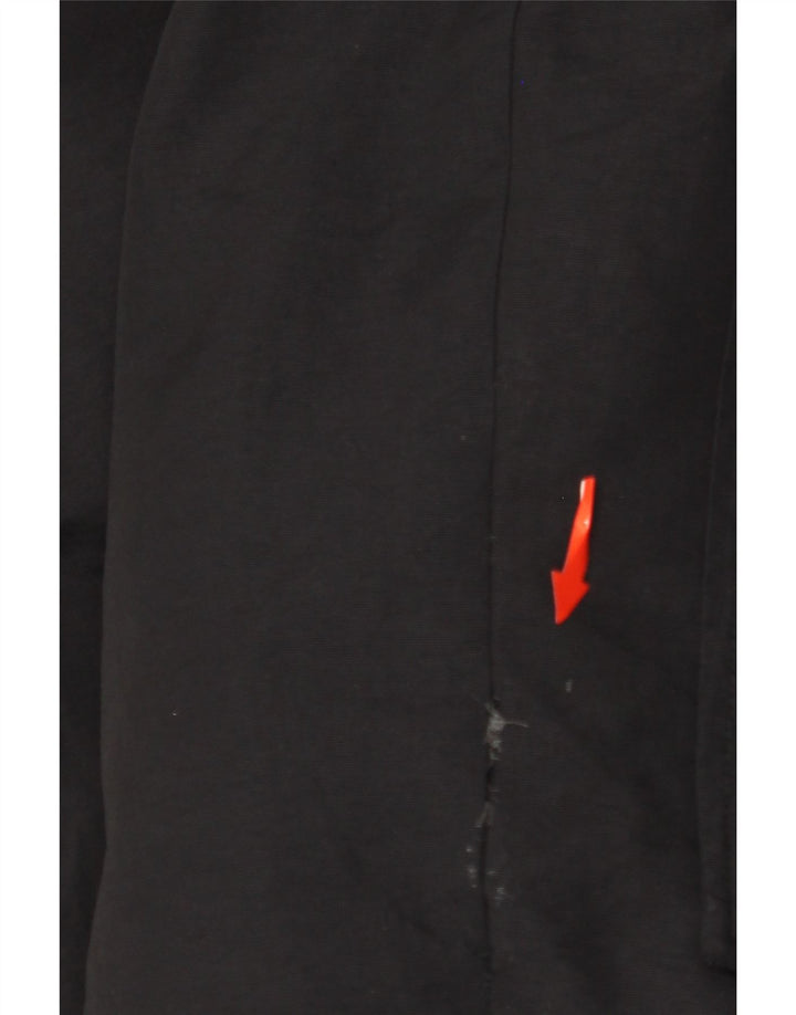 Jaqueta Parka masculina AESSE com capuz UK 40 grande preta