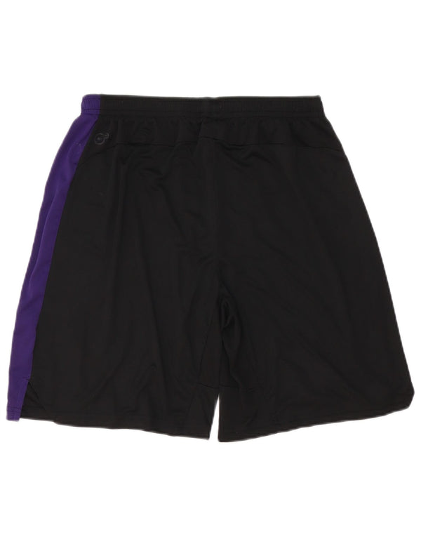 Shorts esportivos masculinos Puma Glasgow Rangers grandes pretos