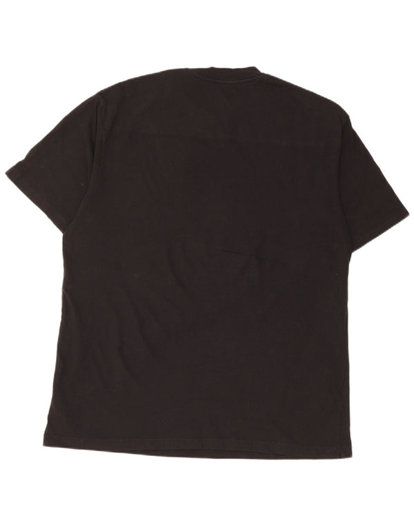 Camiseta masculina French Connection Top XL algodão preto