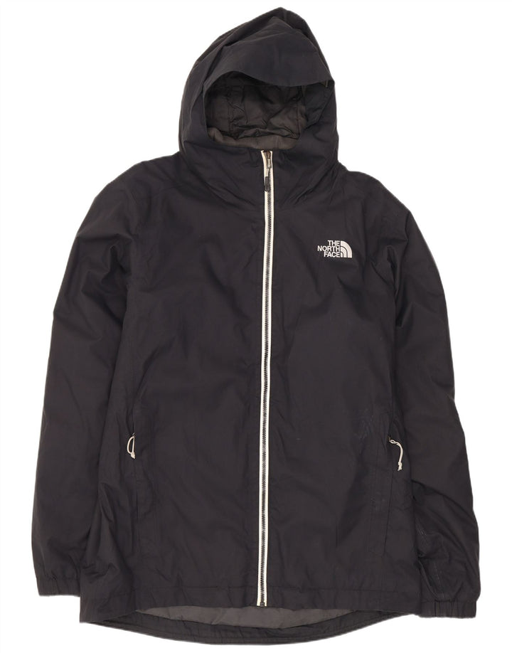 Jaqueta corta-vento masculina com capuz The North Face Reino Unido 38 poliéster preto médio