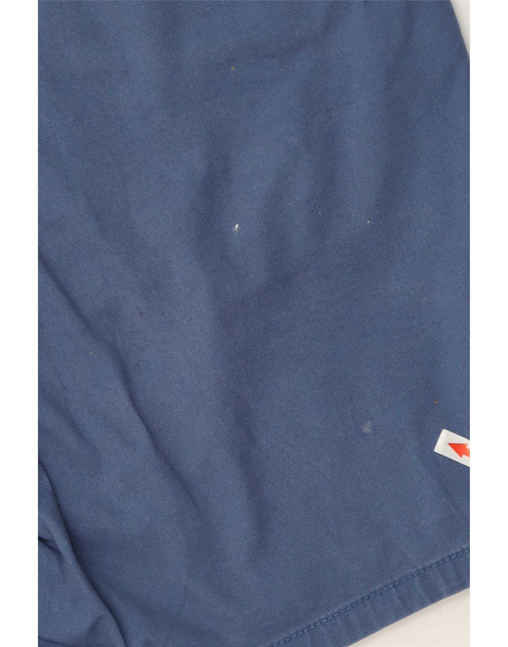 Dockers Mens Chino Shorts Grande W34 Azul Algodão