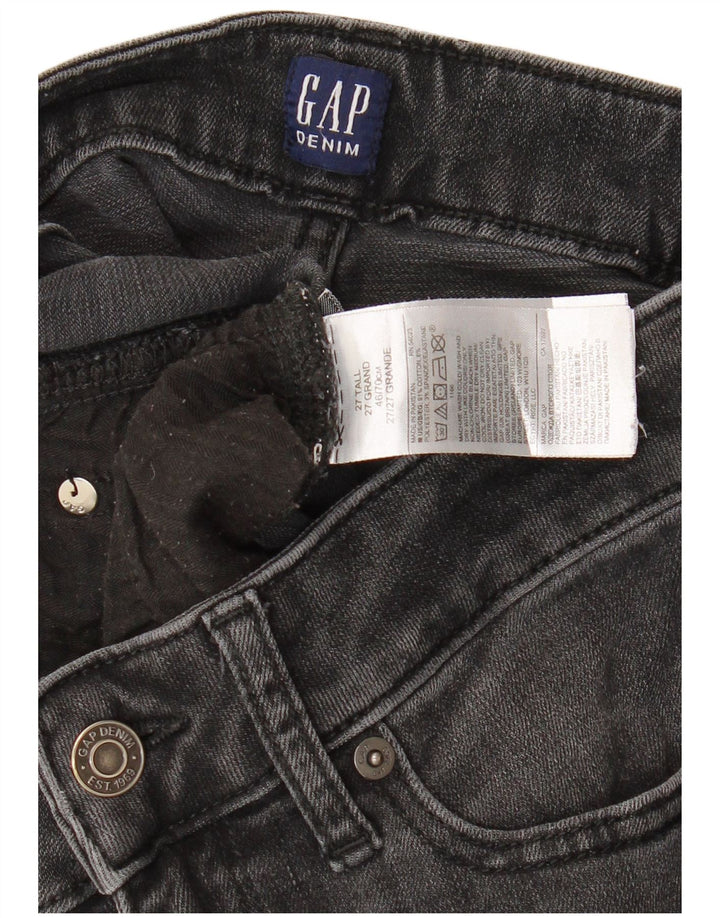 Jeans skinny feminino Gap W27 L31 algodão cinza