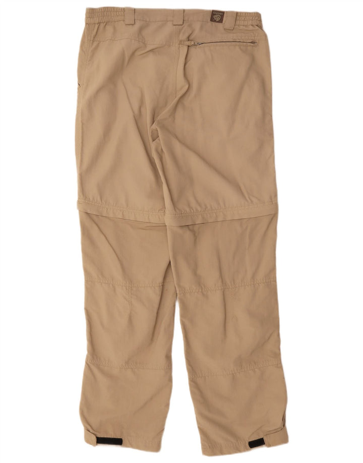 Calça cargo reta masculina Iguana poliamida bege médio