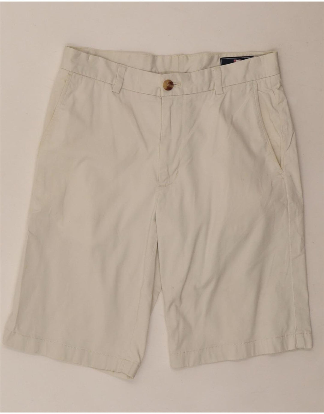 VINEYARD VINES Mens Chino Shorts W30 Médio Algodão Branco