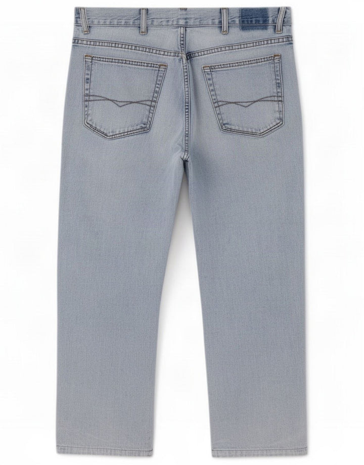 Marks & Spencer Mens Blue Harbor Straight Jeans W44 L27