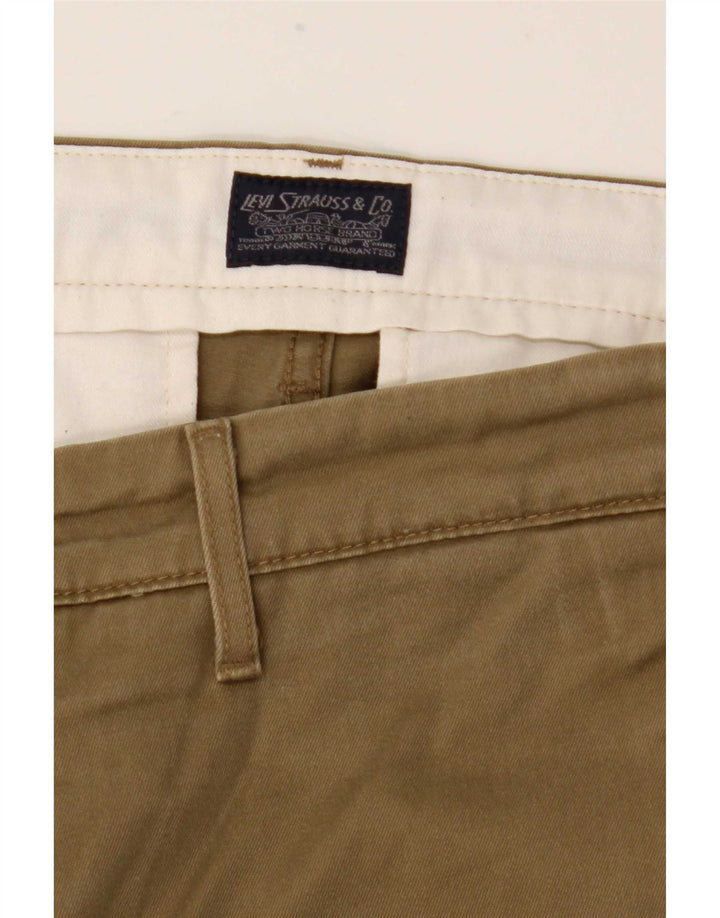 Calça Chino Slim Masculina Levi's W32 L32 Caqui