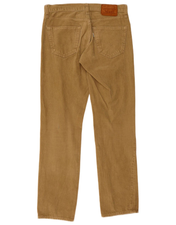 Calça Levi's Masculina 511 Slim Corduroy W30 L32 Algodão Cáqui