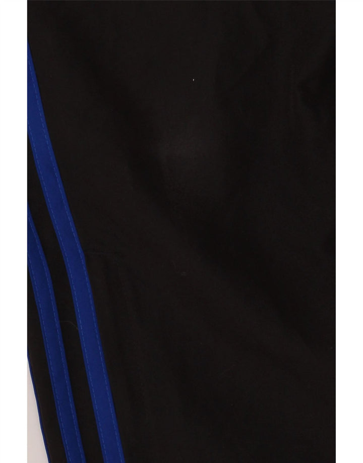 Adidas Mens Treino Calças Joggers Pequeno Poliéster Preto