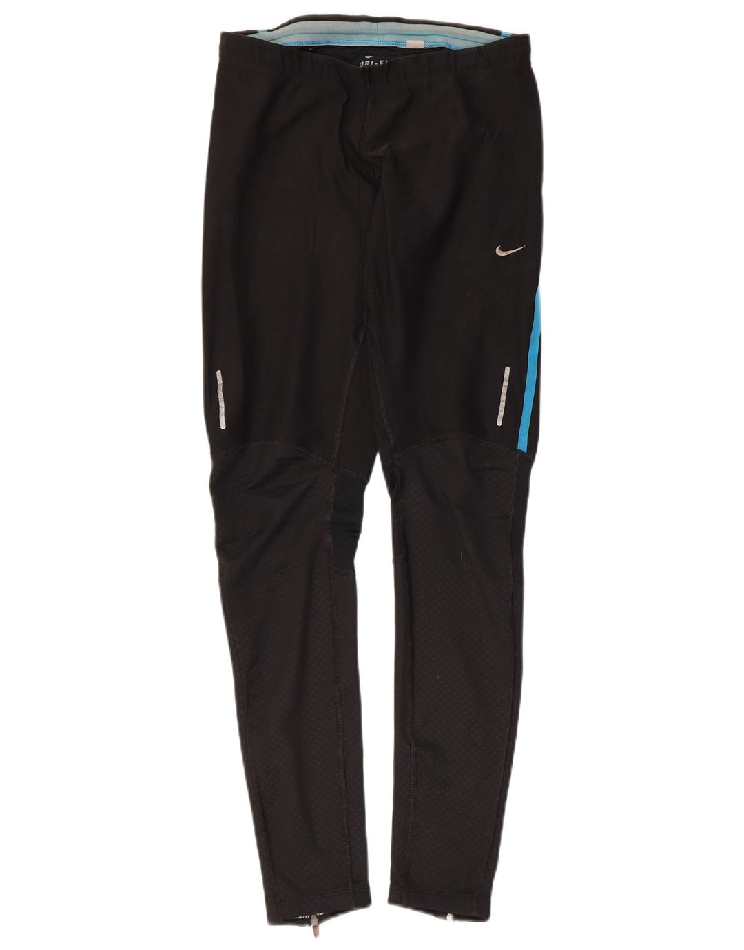 Leggings Nike Dri Fit UK 14 Médio Preto Manchado