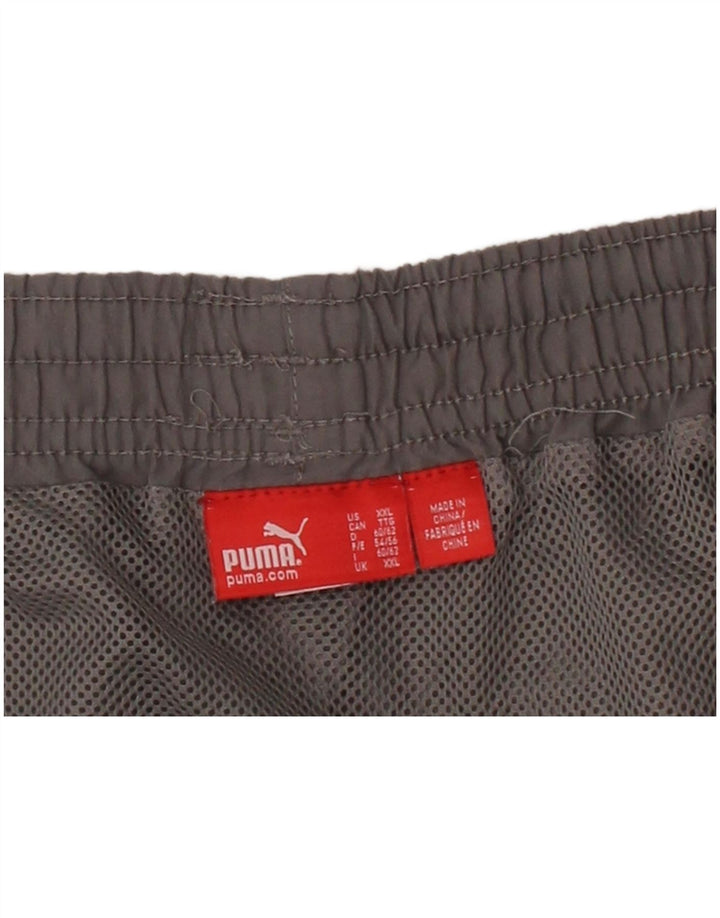 Shorts esportivos masculinos PUMA 2XL cinza