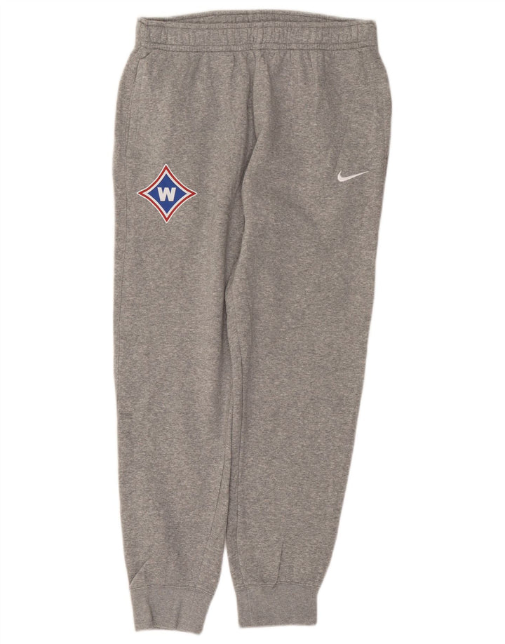 Calça de treino masculina Nike Washington Nationals cinza médio