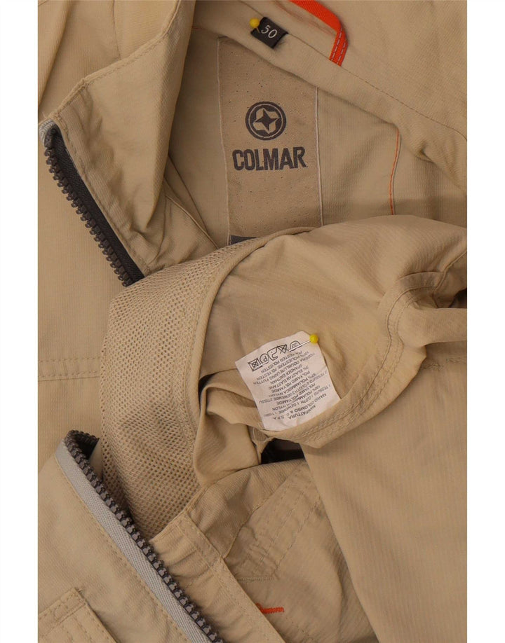 Colete utilitário masculino Colmar IT 50 grande poliamida bege