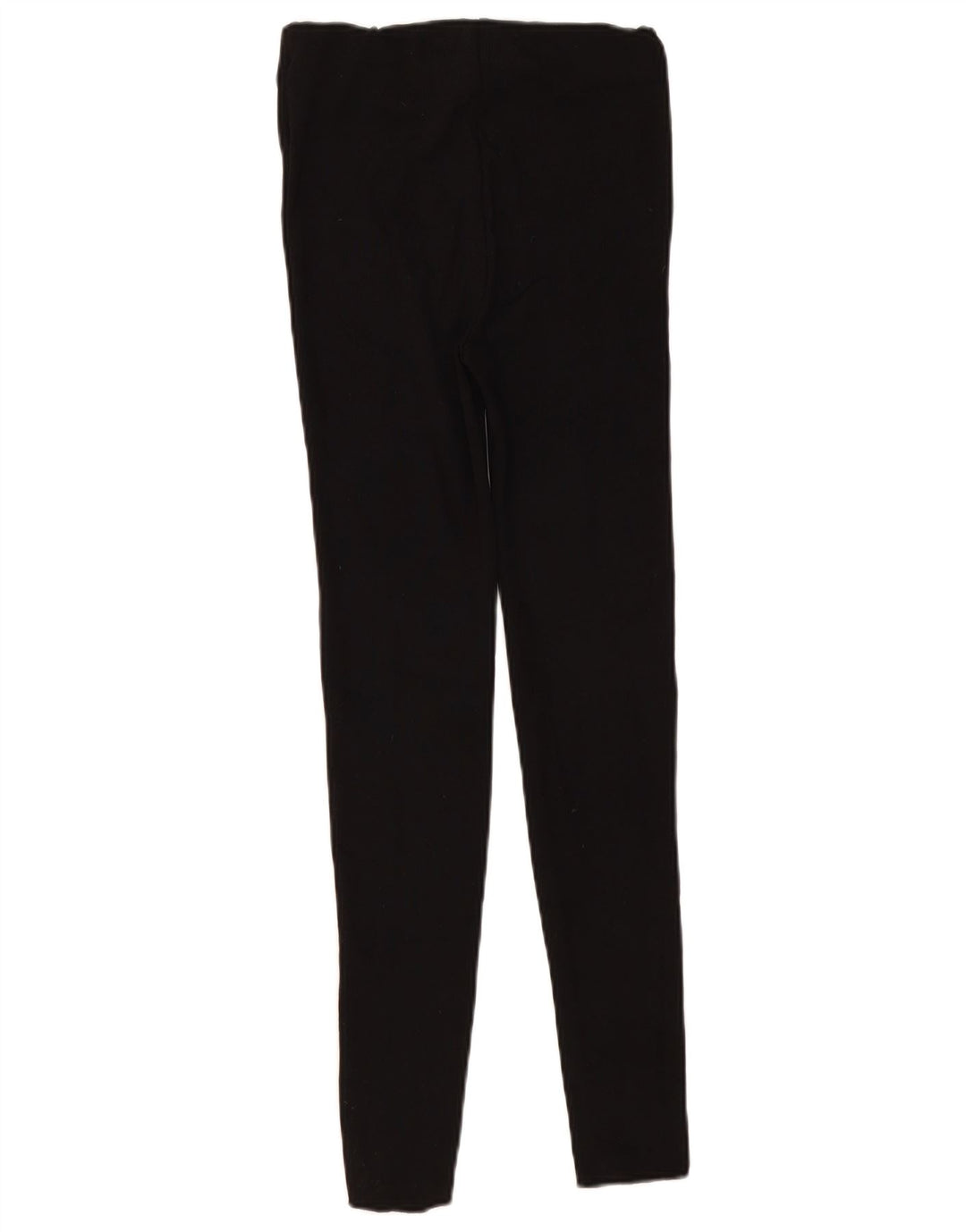 Leggings femininas Zara UK 12 poliéster preto médio