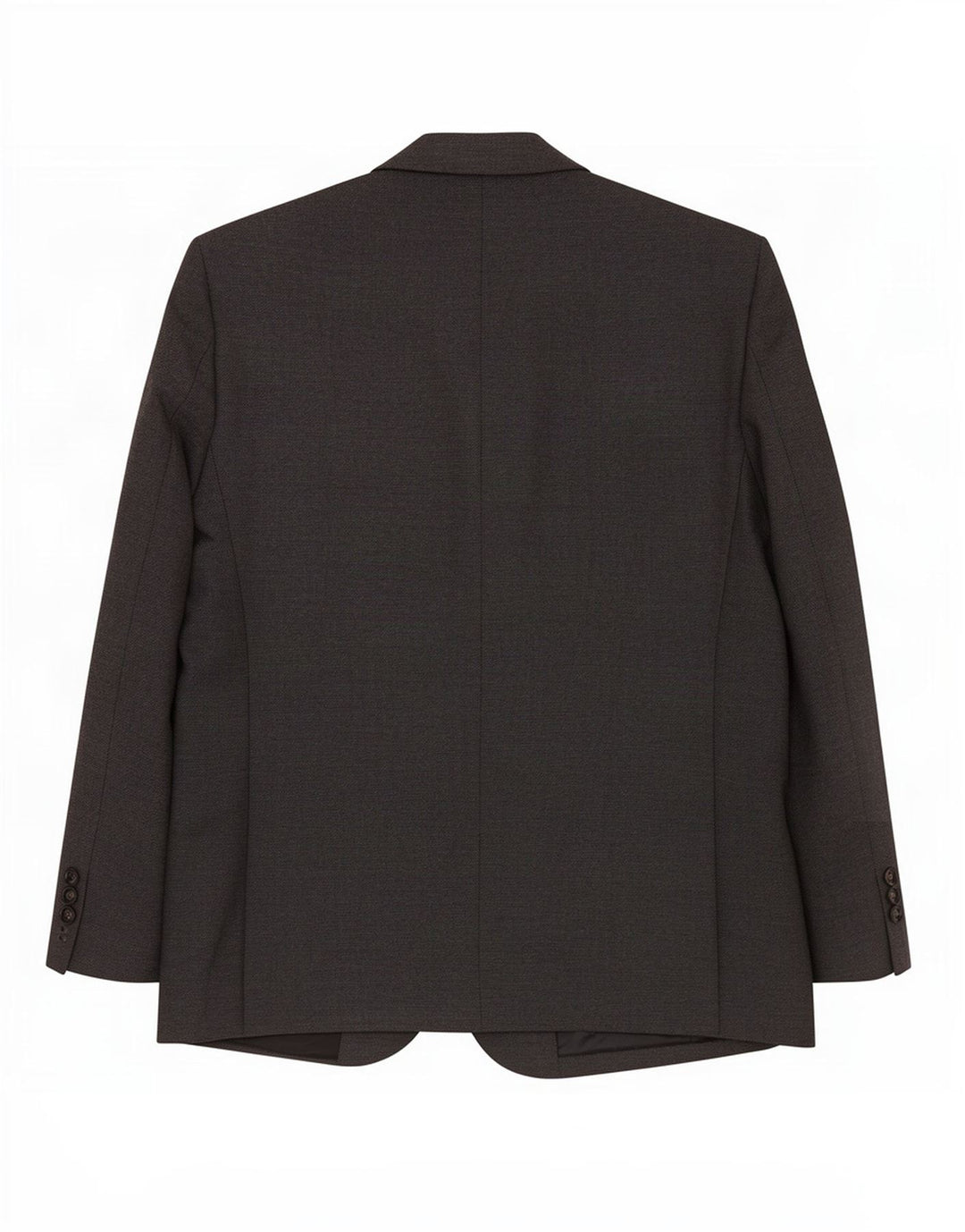 Jaqueta blazer masculina de 2 botões Marks & Spencer Reino Unido 42 poliéster cinza grande