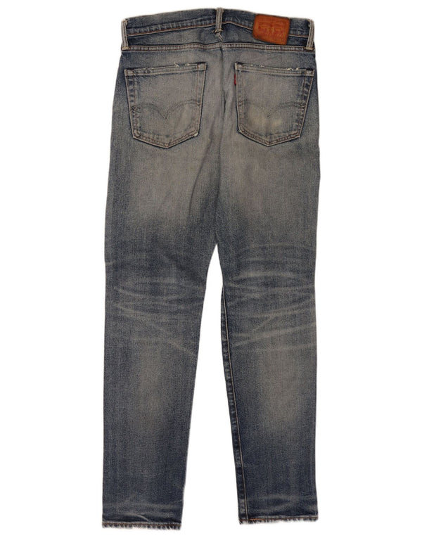 Levi's Masculino 502 Tapered Jeans W31 L34 Azul Algodão