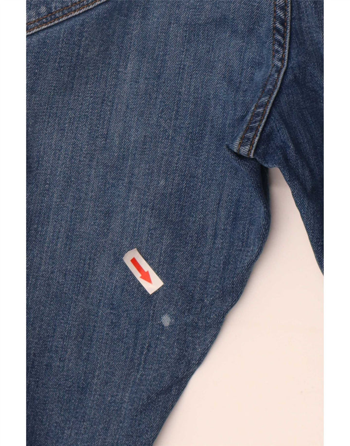 Marks & Spencer Mens Slim Jeans W38 L29 Azul Algodão