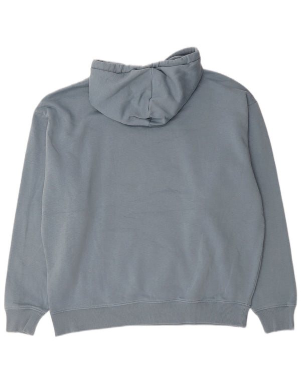Vans Mens Graphic Loose Fit Hoodie Jumper Médio Azul Algodão