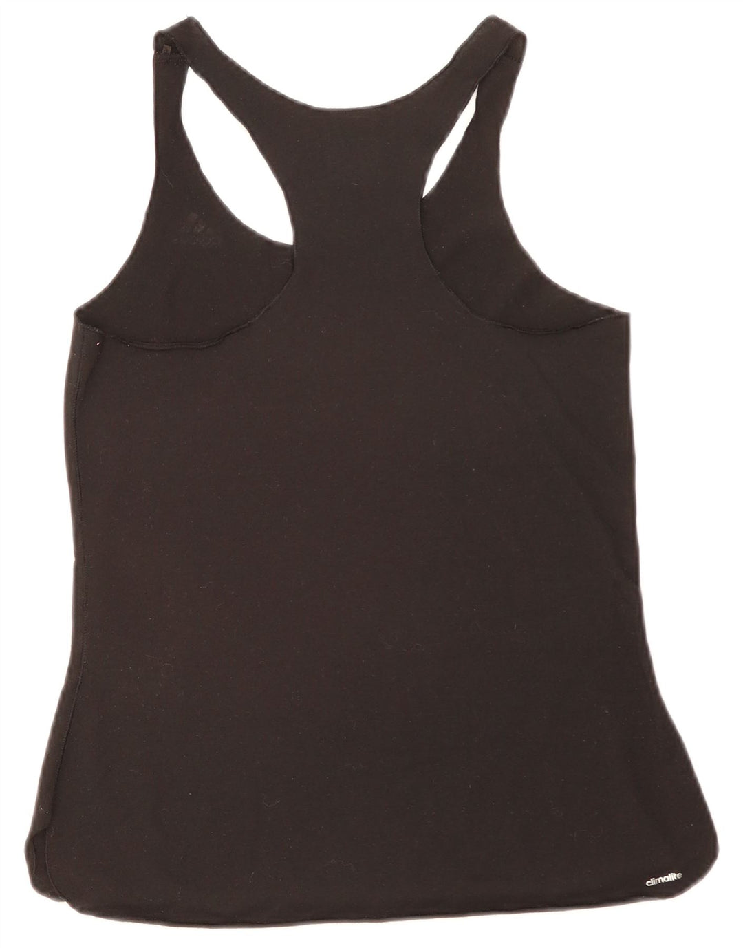 Adidas Womens Graphic Vest Top UK 8/10 Pequeno Poliéster Preto