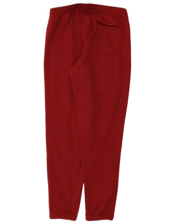 Calça de treino feminina Errea Joggers UK 14 grande poliéster Borgonha