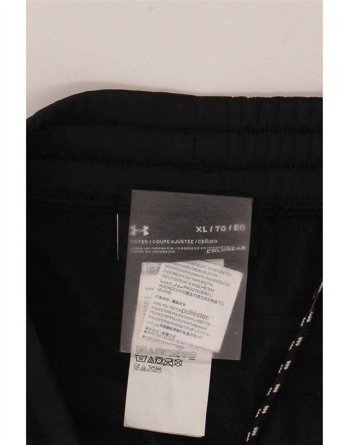 Under Armour Mens Cold Gear Calças de treino Joggers XL poliéster preto