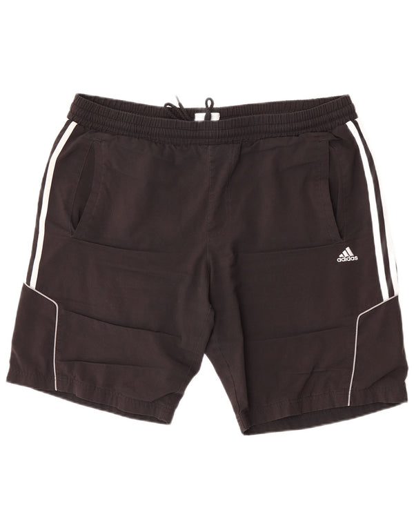 Adidas Mens Sport Shorts Large Black Polyester