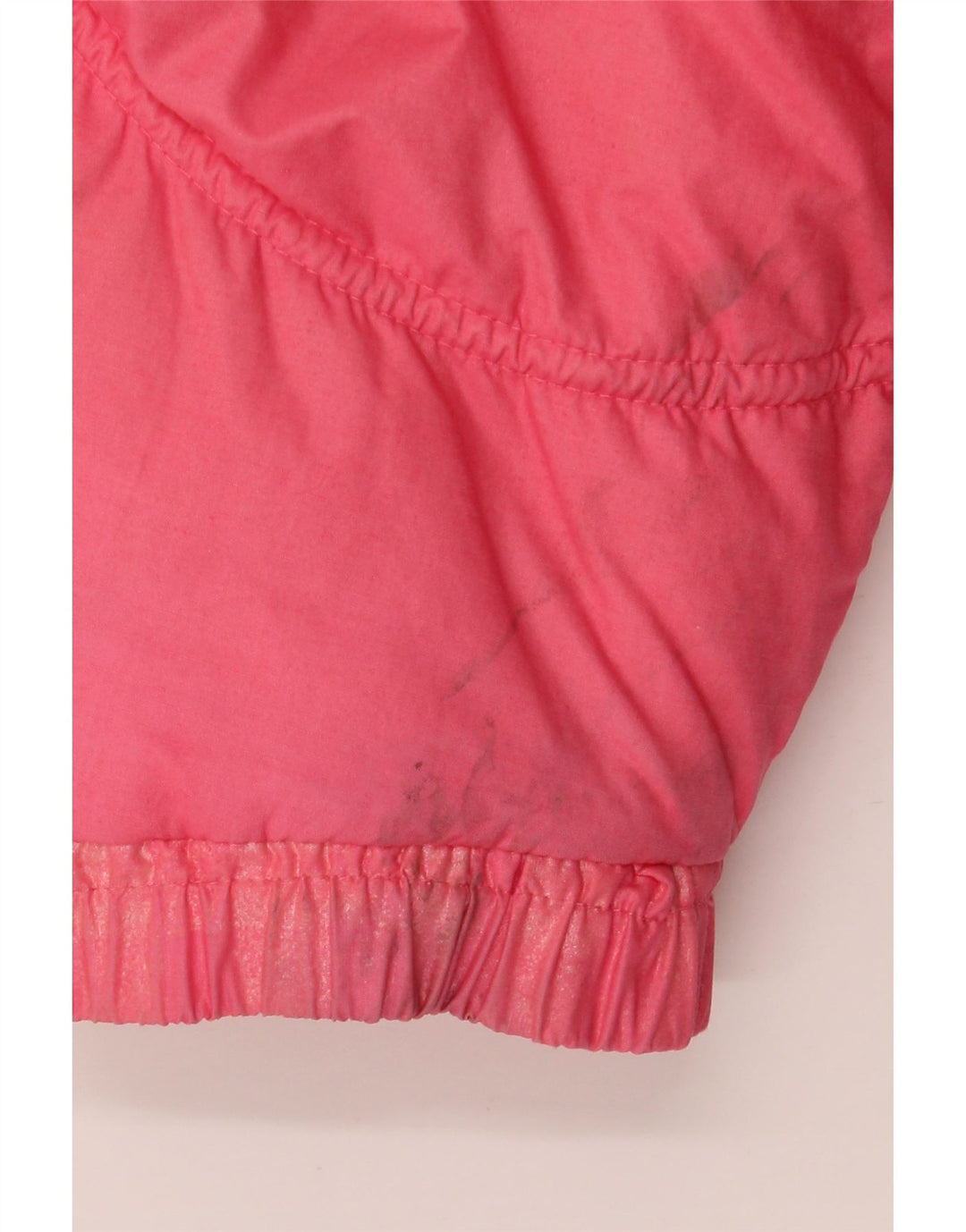 Casaco acolchoado oversized feminino vintage Reino Unido 8 algodão rosa pequeno
