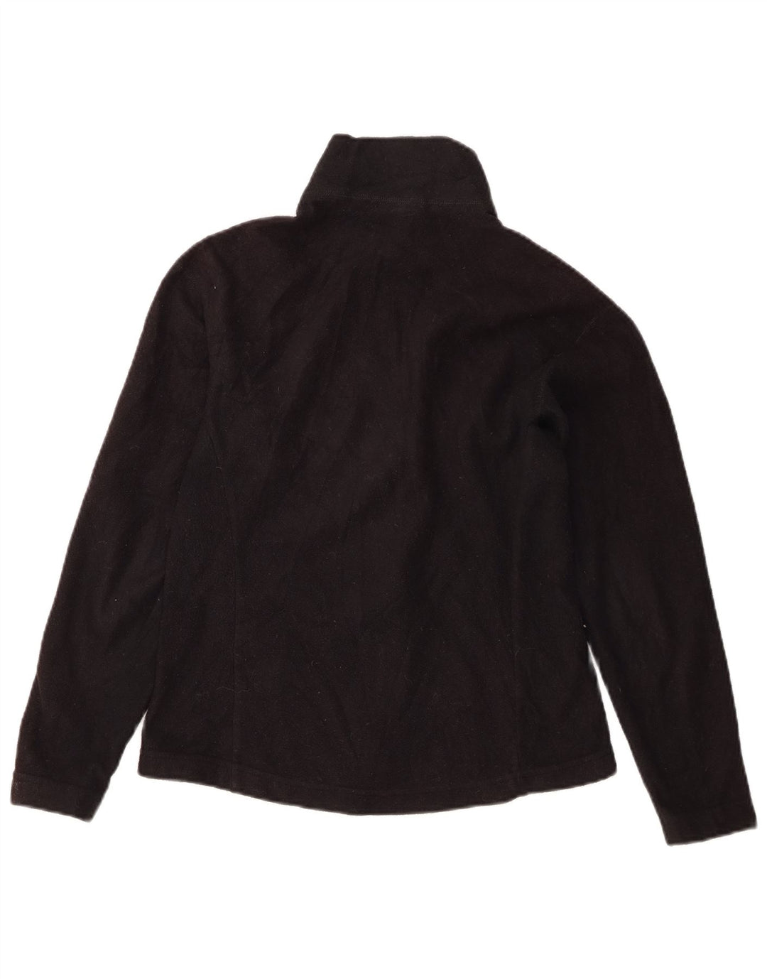 Jaqueta de lã feminina Patagonia UK 10 poliéster preto pequeno