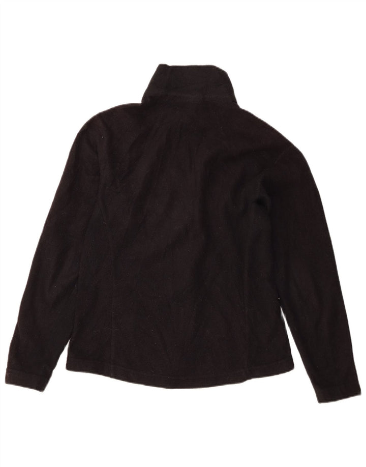 Jaqueta de lã feminina Patagonia UK 10 poliéster preto pequeno