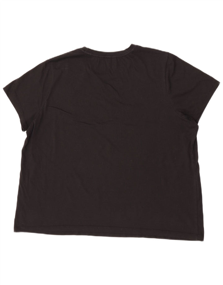 Tommy Hilfiger Camiseta masculina gráfica Top XL Preto