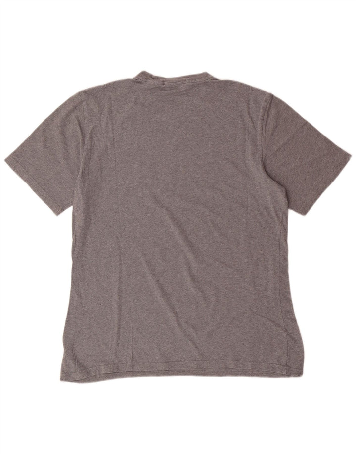 Camiseta masculina Fila Top cinza médio algodão