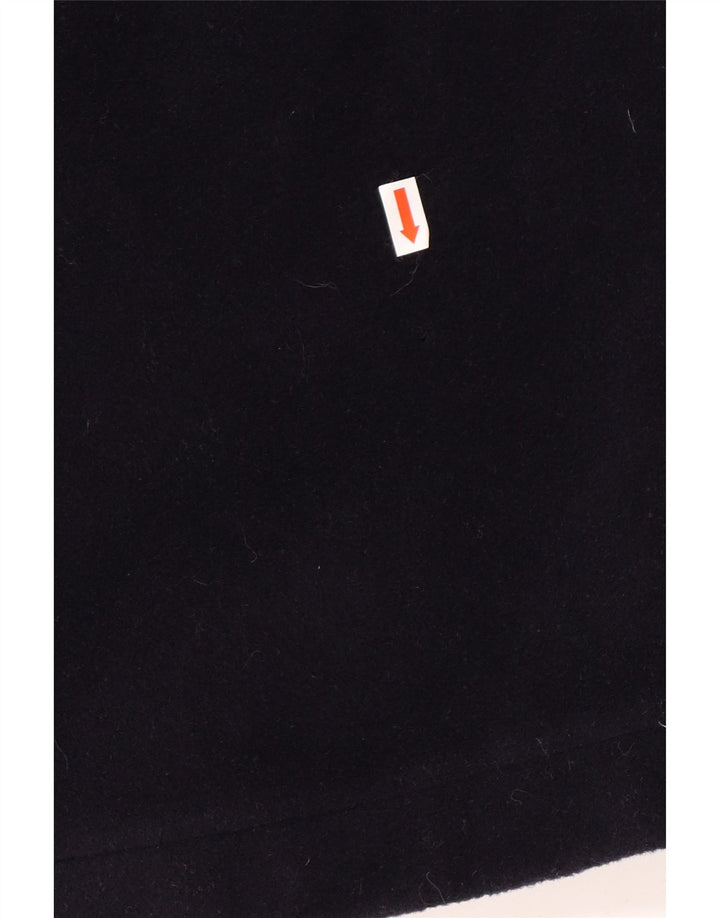 Sobretudo masculino TRUSSARDI JEANS UK 42 XL lã azul marinho