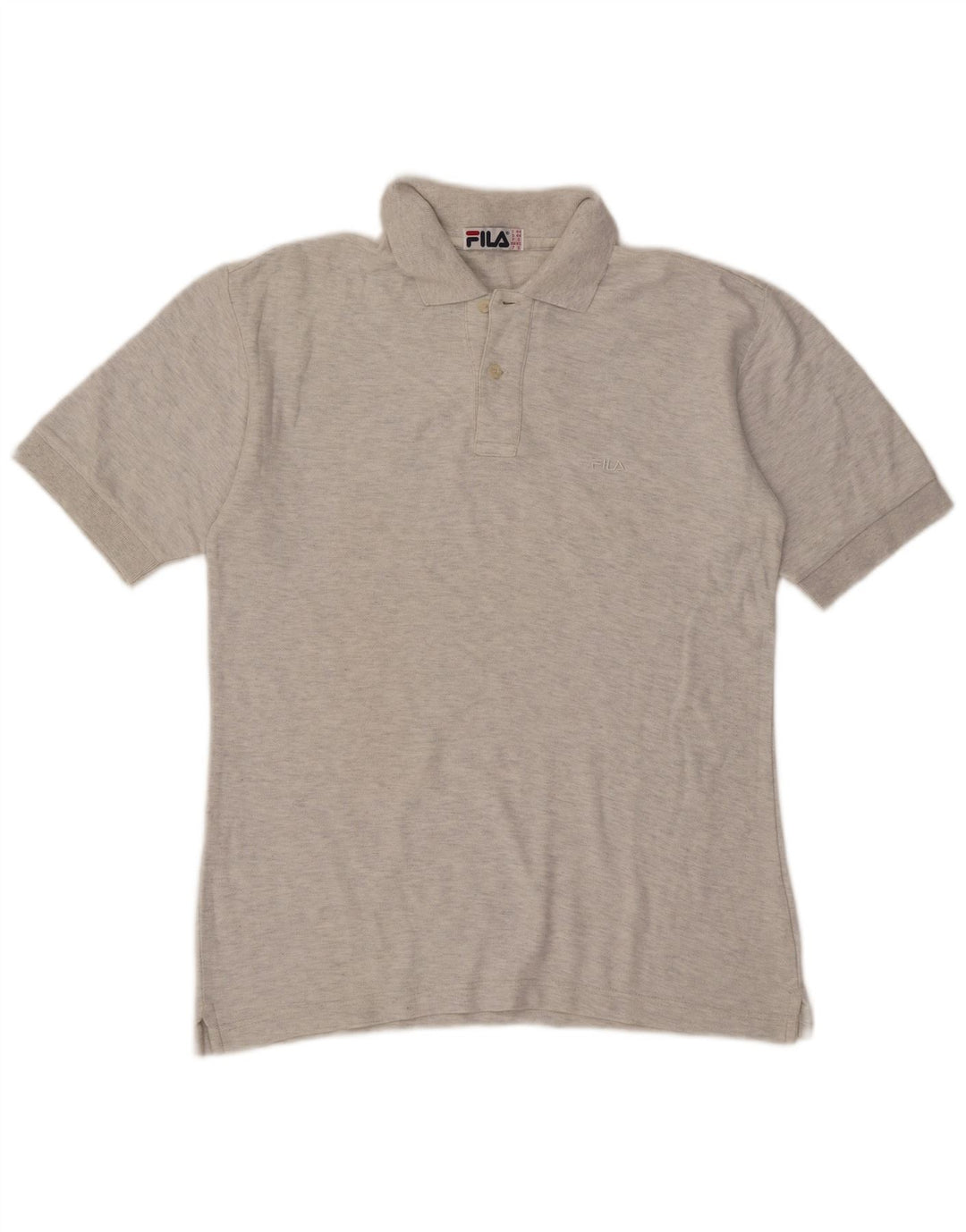 Camisa polo masculina Fila IT 44 XS cinza algodão