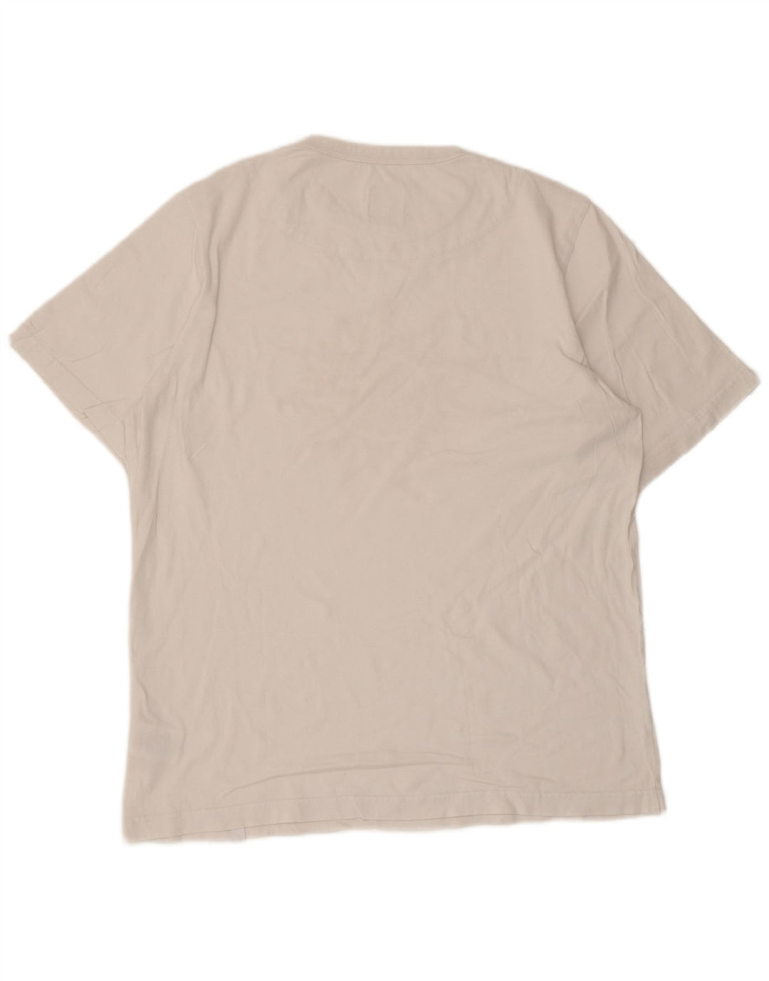 Camiseta gráfica masculina Pretty Green, grande, algodão branco
