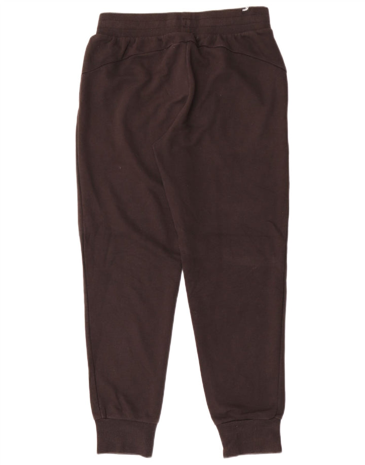 Calça de treino masculina Puma Joggers médio algodão preto